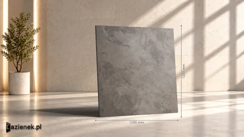 Przejdź do produktu Ragno Stratford Dark Grey matowa 120x120 cm gr. 6 mm - płytka rektyfikowana / R8XD