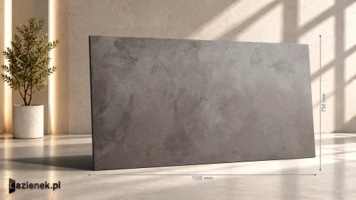 Przejdź do produktu Ragno Stratford Dark Grey matowa 75x150 cm gr. 10 mm - płytka rektyfikowana / R8VA
