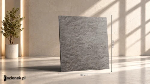 Przejdź do produktu Ragno Stratford Dark Grey strukturalna 60x60 cm gr. 10 mm - płytka rektyfikowana / R8WA