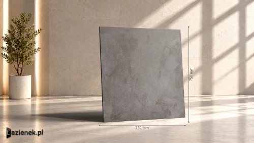 Przejdź do produktu Ragno Stratford Dark Grey matowa 75x75 cm gr. 10 mm - płytka rektyfikowana / R8VH
