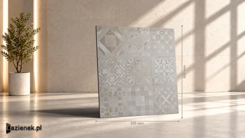 Przejdź do produktu Ragno Studio Grigio matowa 60x60 cm gr. 10 mm - płytka rektyfikowana / R4RD