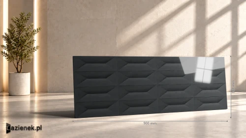 Przejdź do produktu Ragno Tempera Antracite błyszcząca 30x90 cm gr. 10 mm - płytka rektyfikowana / R700