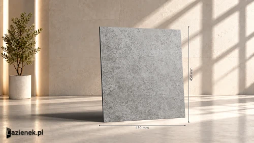 Przejdź do produktu Ragno Tiempo Antracite matowa 45x45 cm gr. 8 mm - płytka nierektyfikowana / RCTV