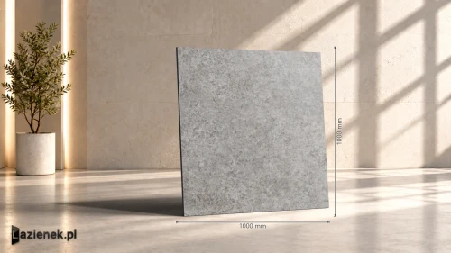 Przejdź do produktu Ragno Tiempo Antracite matowa 100x100 cm gr. 9 mm - płytka rektyfikowana / RCS7