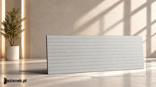 Przejdź do produktu Ragno Travertino Wall Cross Bianco matowa 40x120 cm gr. 12 mm - płytka rektyfikowana / RCUM