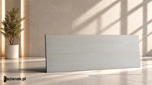 Przejdź do produktu Ragno Travertino Wall Vein Bianco matowa 40x120 cm gr. 12 mm - płytka rektyfikowana / RCUS