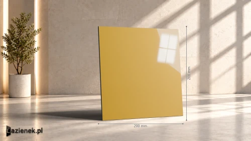 Przejdź do produktu Ragno Unitech Giallo błyszcząca 20x20 cm gr. 7 mm - płytka nierektyfikowana / R1PH