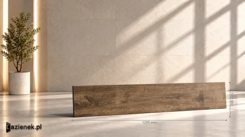 Przejdź do produktu Ragno Woodsense Marrone antyspoślizgowa 20x120 cm gr. 10 mm - płytka rektyfikowana / R7GC