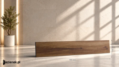 Przejdź do produktu Ragno Woodstory Marrone antyspoślizgowa 15x90 cm gr. 8 mm - płytka rektyfikowana / R5RR