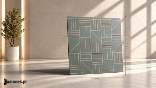 Przejdź do produktu Ragno Resina Ardesia matowa 40x43 cm gr. 6 mm - płytka nierektyfikowana / R7LR