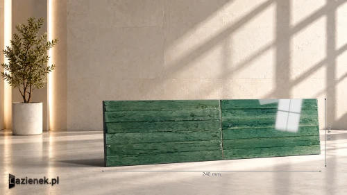 Przejdź do produktu Ragno Look Verde błyszcząca 6x24 cm gr. 10 mm - płytka nierektyfikowana / RCTZ