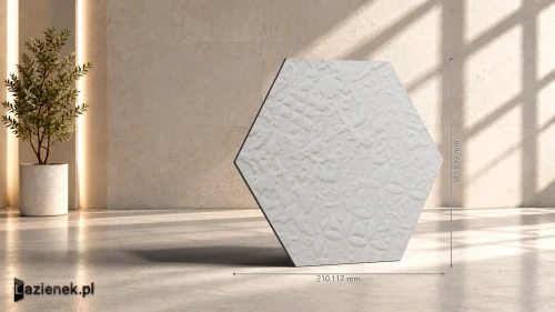 Przejdź do produktu Ragno Stratford White matowa 18.2x21 cm gr. 10 mm - płytka nierektyfikowana / R92A