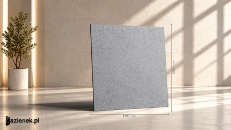 Ragno Kalkstone Grey 120x120 - płytka imitująca kamień