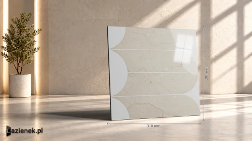 Przejdź do produktu Ragno Incanto Beige Alicante błyszcząca 28.1x31 cm gr. 10 mm - płytka nierektyfikowana / RANQ