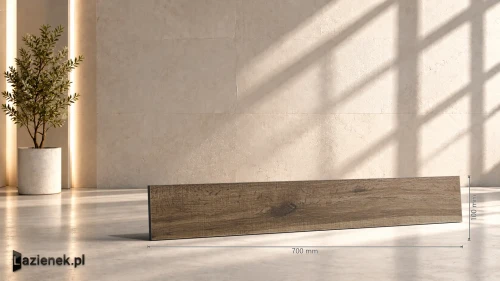 Przejdź do produktu Ragno Woodglam Tortora matowa 10x70 cm gr. 8 mm - płytka rektyfikowana / R06Q