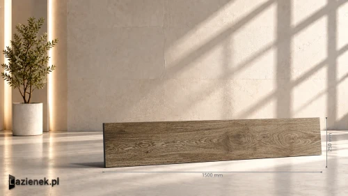 Przejdź do produktu Ragno Ossimori Marrone matowa 25x150 cm gr. 9,5 mm - płytka rektyfikowana / R9RL