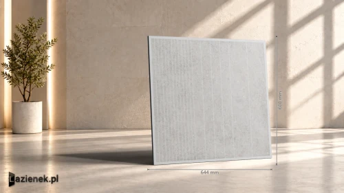 Przejdź do produktu Ragno Kalkstone White matowa 60x64.4 cm gr. 9,5 mm - płytka nierektyfikowana / RC3Y