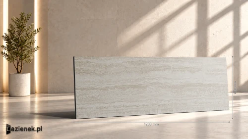 Przejdź do produktu Ragno Travertino Wall Vein Beige matowa 40x120 cm gr. 9 mm - płytka rektyfikowana / RCUJ
