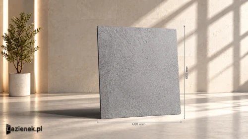 Przejdź do produktu Ragno Realstone_Slate Iron matowa 60x60 cm gr. 10 mm - płytka rektyfikowana / R5ZH