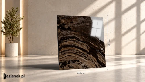 Przejdź do produktu Marazzi Allmarble Frappuccino połysk 60x60 cm gr. 10 mm - płytka rektyfikowana/MMGF