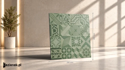 Przejdź do produktu Marazzi D_Segni Blend Verde matowa 20x20 cm gr. 10 mm - płytka nierektyfikowana/M608