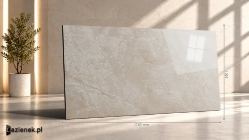 Przejdź do produktu Marazzi Marbleplay Marfil połysk 58x116 cm gr. 10 mm - płytka rektyfikowana/M4LP