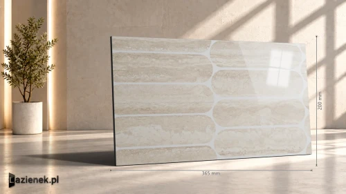 Przejdź do produktu Marazzi Mystone Travertino Classico połysk 20x36.5 cm gr. 10 mm - płytka nierektyfikowana/M9PH