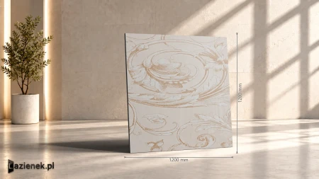 Marazzi Mystone Travertino Navona 120x120 - płytka imitująca kamień