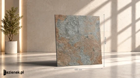 Marazzi Rocking Multicolor struktura 60x60 - płytka imitująca kamień