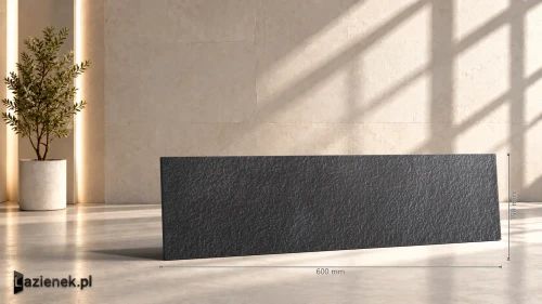 Przejdź do produktu Marazzi Sistemn Nero struktura 15x60 cm gr. 11 mm - płytka rektyfikowana / M84P