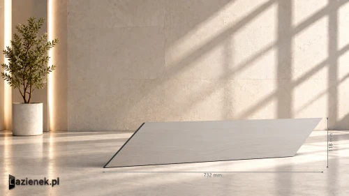 Przejdź do produktu Marazzi Treverkmust White Selection Chevron mat 11.8x73.2 cm gr. 9,5 mm - płytka nierektyfikowana / M0CE