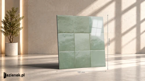 Przejdź do produktu Marazzi Zellige Turchese połysk 10x10 cm gr. 10 mm - płytka nierektyfikowana / M5P4