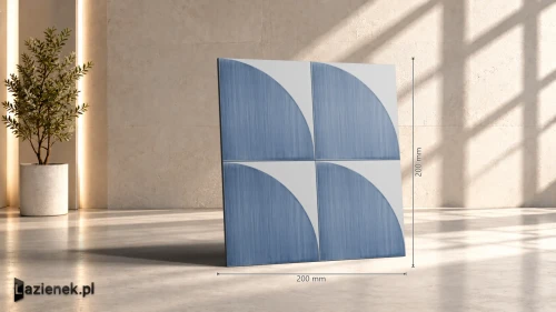 Przejdź do produktu Marazzi Scenario Blu Tappeto 2a (dekor) mat 20x20 cm gr. 10 mm - płytka nierektyfikowana / M8RD