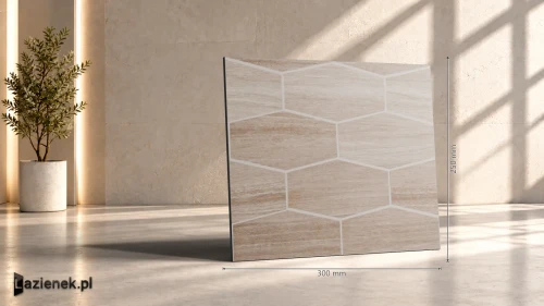 Przejdź do produktu Marazzi Treverkchic Noce Francese mat 25x30 cm gr. 10 mm - płytka nierektyfikowana / MH5Q