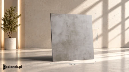 Marazzi Grande Concrete Look Smoke 120x120 - płytka imitująca beton