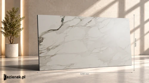 Przejdź do produktu Marazzi Grande Marble Look Calacatta Vena Vecchia satyna 160x320 cm gr. 6 mm - płytka rektyfikowana/M7G5