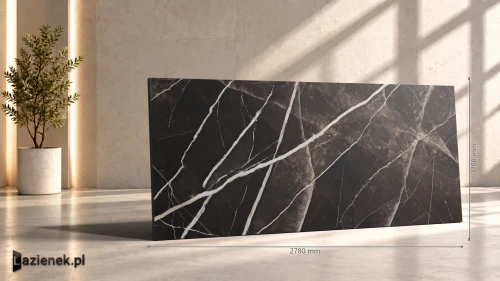 Przejdź do produktu Marazzi Grande Marble Look Calacatta Black matowa 120x278 cm gr. 6 mm - płytka rektyfikowana/MEP8