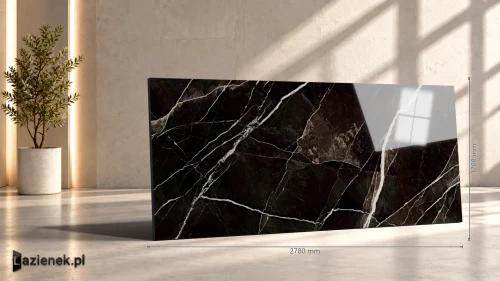 Przejdź do produktu Marazzi Grande Marble Look Calacatta Black połysk 120x278 cm gr. 6 mm - płytka rektyfikowana/MENX