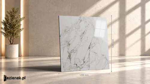 Przejdź do produktu Marazzi Grande Marble Look Calacatta Extra połysk 120x120 cm gr. 6 mm - płytka rektyfikowana/M2AJ