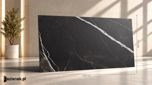 Przejdź do produktu Marazzi Allmarble Calacatta Black matowa 60x120 cm gr. 10 mm - płytka rektyfikowana/MELJ