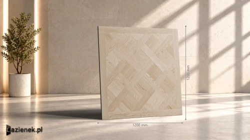 Przejdź do produktu Marazzi Intrecci Miele matowa 120x120 cm gr. 10 mm - płytka rektyfikowana/MEK3