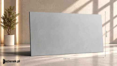 Przejdź do produktu Marazzi Slow Cold Cemento mat 60x120 cm gr. 9 mm - płytka rektyfikowana / MPE9