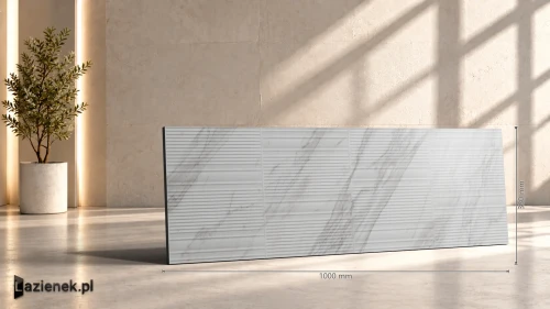 Przejdź do produktu Marazzi Fabula Wall 3D Gentle Calacatta 33x100 cm gr. 10 mm - płytka rektyfikowana/MN3G