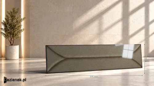 Przejdź do produktu Marazzi Terramater Muschio Struttura 3D Losanga połysk 9.1x37.5 cm gr. 13,5 mm - płytka ścienna nierektyfikowana / MPM4