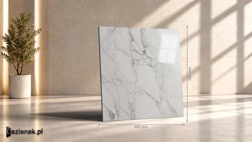 Przejdź do produktu Marazzi Allmarble Calacatta Extra połysk 60x60 cm gr. 10 mm - płytka rektyfikowana/M3AV