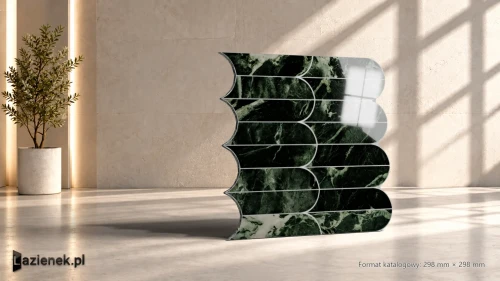 Przejdź do produktu Marazzi Allmarble Verde Aver połysk 29.8x29.8 cm gr. 10 mm - płytka nierektyfikowana/M9PF