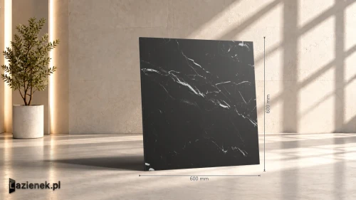Przejdź do produktu Marazzi Allmarble Elegant Black matowa 60x60 cm gr. 10 mm - płytka rektyfikowana/M3AL