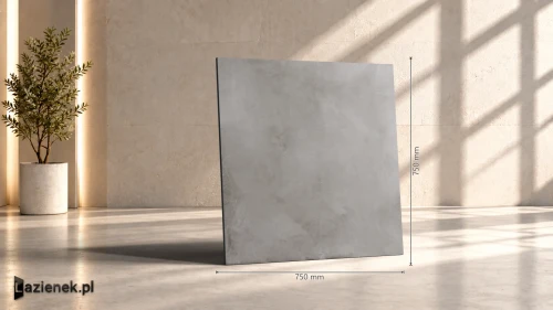 Przejdź do produktu Marazzi Block Silver matowa 75x75 cm gr. 9,5 mm - płytka rektyfikowana/MLJU