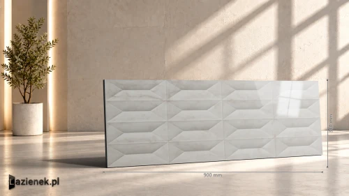 Przejdź do produktu Marazzi Marbleplay Calacatta połysk 30x90 cm gr. 10 mm - płytka rektyfikowana/M4PE