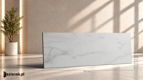 Przejdź do produktu Marazzi Marbleplay White połysk 30x90 cm gr. 10 mm - płytka rektyfikowana/M4NU